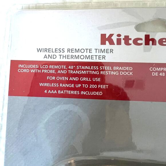 KitchenAid Wireless Remote Timer and Thermometer 200 ft - Picture 3 of 5